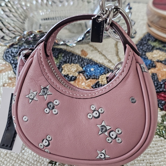 NWT Coach Pink Mini Charm - Picture 2 of 7